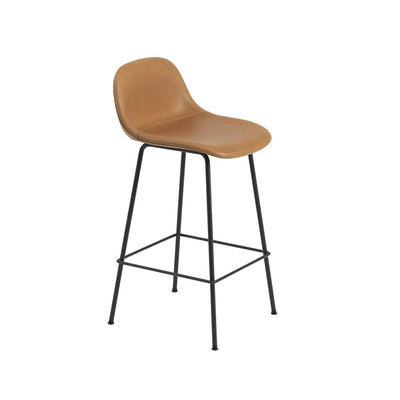 Se Muuto Fiber barstol metalben Refine leather cognac, black ❤ Kæmpe udvalg i Muuto ❤ Hurtig levering: 1 - 2 Hverdage samt billig fragt - Varenummer: NDN-546835-01 og barcode / Ean: '5713222937850 på lager - Udsalg på Furniture - Chairs - Table & Bar Stools Spar op til 52% - Over 1354 design mærker på udsalg