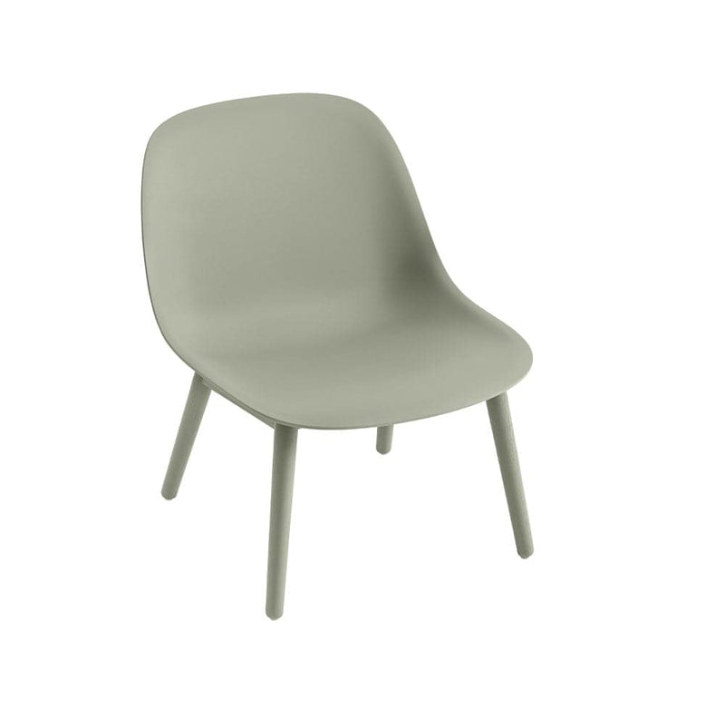 Se Muuto Fiber loungestol wood base dusty green, dusty green ben ❤ Kæmpe udvalg i Muuto ❤ Hurtig levering: 1 - 2 Hverdage samt billig fragt - Varenummer: NDN-536985-01 og barcode / Ean: &