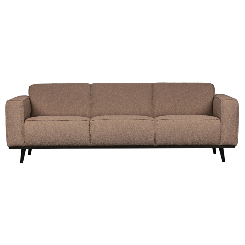 Statement 3-pers Sofa 230 cm Boucle - Nougat