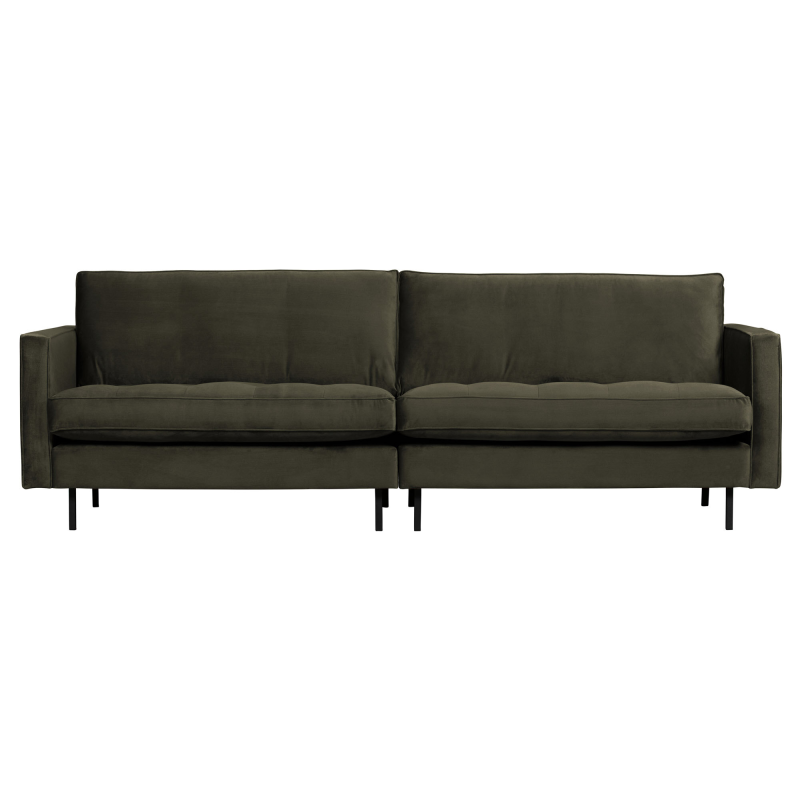 Rodeo Classic 3-pers Sofa Velour - Dark Green