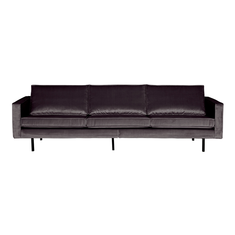 Rodeo 3-pers Sofa Velour - Anthracite