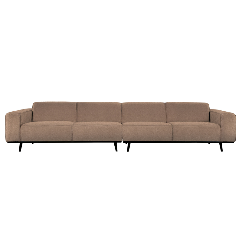 Statement Xl 4-pers Sofa 372 cm Boucle - Nougat