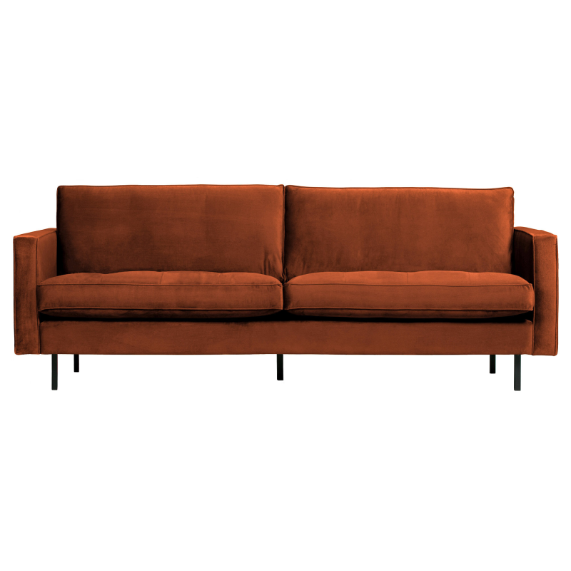 Rodeo Classic 2,5-pers Sofa Velour - Rust