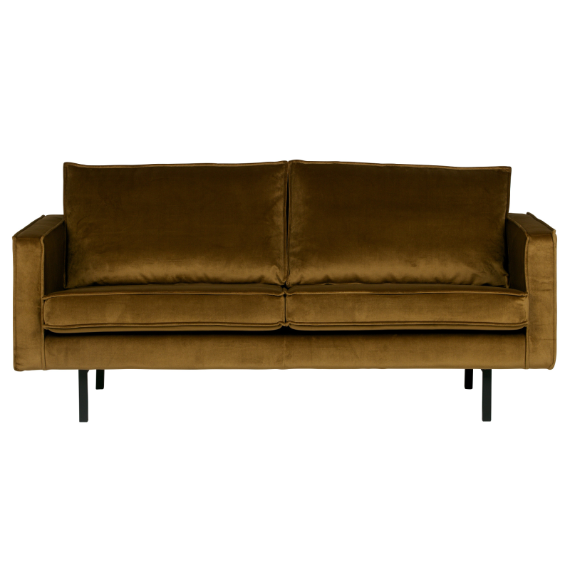 Rodeo 2,5-pers Sofa Velour - Honey Yellow