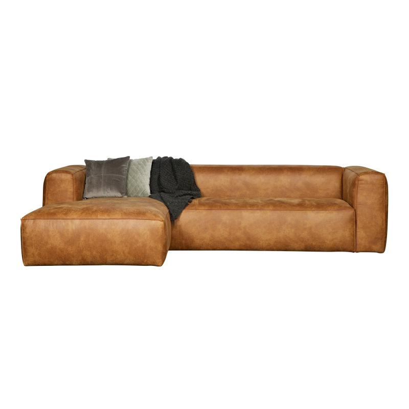 Bean Hjørnesofa Venstrevendt - Cognac