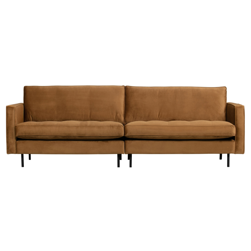 Rodeo Classic 3-pers Sofa Velour - Honey Yellow