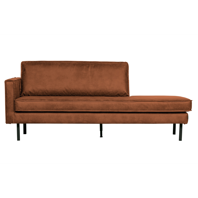 Rodeo Daybed Venstrevendt - Cognac