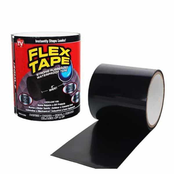 Se Flex Tape - stærk vandtæt gummi tape (10 cm. x 1.5m) ✔ Kæmpe udvalg i  Satana ✔ Hurtig levering: 1 - 2 Hverdage samt billig fragt - Varenummer: STAA-4148 og barcode / Ean:  på lager - Udsalg på FRITID > Værktøj & redskaber Spar op til 64% - Over 1354 design mærker på udsalg