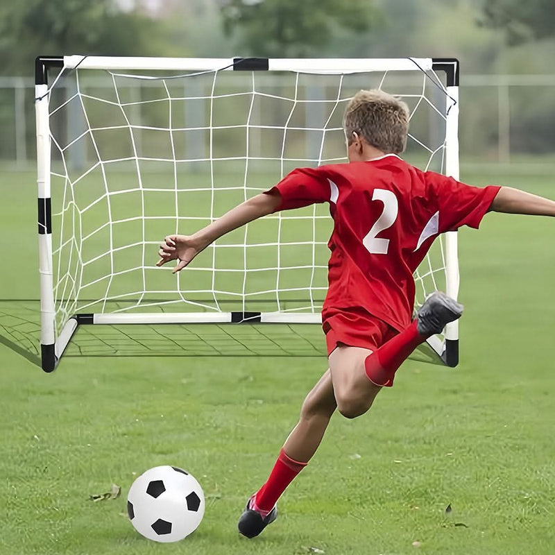 Se Fodboldmål (121 x 54 x 79 cm) ✔ Kæmpe udvalg i  Satana ✔ Hurtig levering: 1 - 2 Hverdage samt billig fragt - Varenummer: STAA-3330 og barcode / Ean:  på lager - Udsalg på Aktiv Livsstil > Fodboldmål > Fodboldmål > FRITID > LEGETØJ Spar op til 52% - Over 1354 design mærker på udsalg