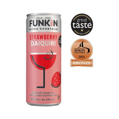 Se Funkin Strawberry Daiquiri Cocktail Rtd ❤ Kæmpe udvalg i FUNKIN ❤ Hurtig levering: 1 - 2 Hverdage samt billig fragt - Varenummer: BAR-850495 og barcode / Ean: '5060065302476 på lager - Udsalg på Drikkevarer | Vand, øl og mixere | RTD & Ready To Drink Spar op til 63% - Over 1124 kendte brands på udsalg