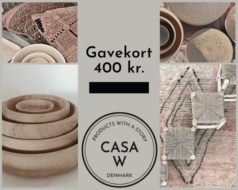 Se Casa W gavekort på udsalg! 🎁 Spar op til 64% på boligudstyr. Billig fragt & hurtig levering. Køb online nu!