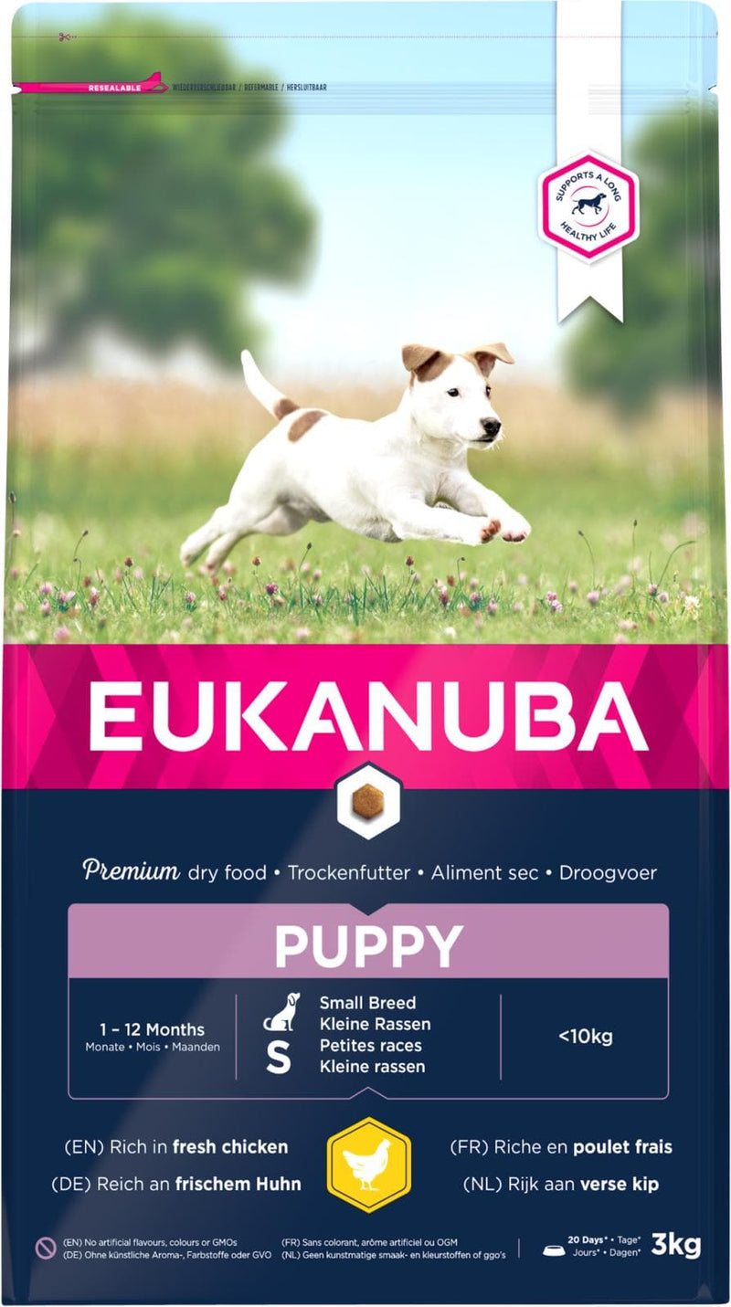 Se Euk Puppy Small Breed 3kg ❤ Kæmpe udvalg i Eukanuba ❤ Hurtig levering: 1 - 2 Hverdage samt billig fragt - Varenummer: BGH-47893342355786 og barcode / Ean: &