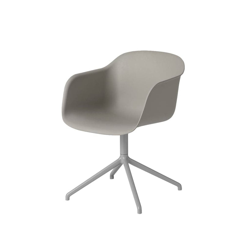 Se Muuto Fiber armchair drejebase med retur kontorsstol grey, gråt stel ❤ Kæmpe udvalg i Muuto ❤ Hurtig levering: 1 - 2 Hverdage samt billig fragt - Varenummer: NDN-543542-01 og barcode / Ean: &