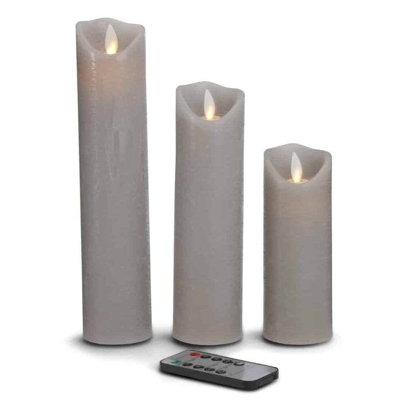 Se LED stearinlys - 3 stk. - 15/20/25 cm - m/3D flamme - (flere farver) ✔ Kæmpe udvalg i  Satana ✔ Hurtig levering: 1 - 2 Hverdage samt billig fragt - Varenummer: STAA-390153 og barcode / Ean:  på lager - Udsalg på BELYSNING > LED stearinlys Spar op til 54% - Over 1354 kendte brands på udsalg