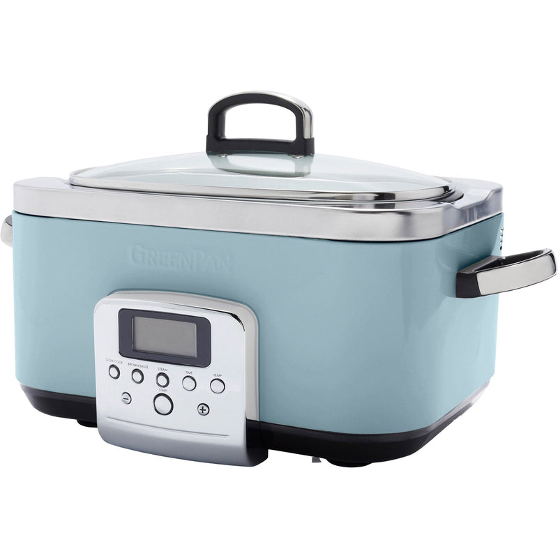 Se GreenPan Elite Slowcooker, blue haze ✔ Kæmpe udvalg i GreenPan ✔ Meget billig fragt og hurtig levering: 1 - 2 hverdage - Varenummer: KTO-CC005315-001 og barcode / Ean: &