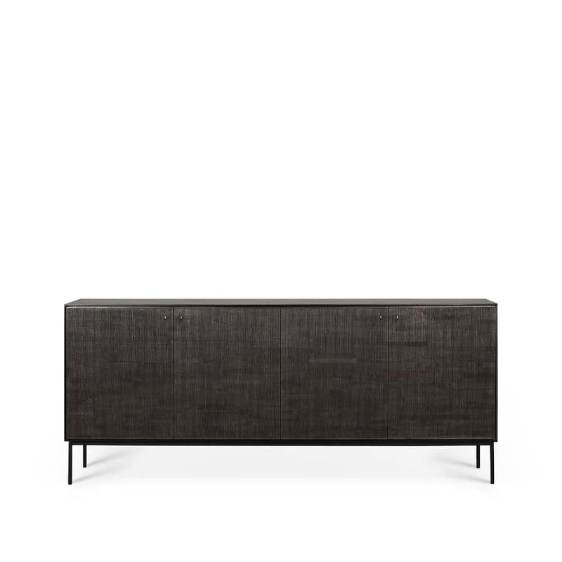 Se Ethnicraft Grooves sideboard Black 4 låger ❤ Kæmpe udvalg i Ethnicraft ❤ Hurtig levering: 1 - 2 Hverdage samt billig fragt - Varenummer: NDN-546261-01 og barcode / Ean: &