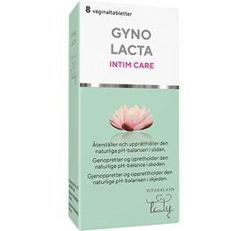 Vitabalans GynoLact vaginaltablet &bull; 8 tab.