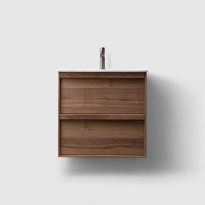 Se HAVEN H2/60 badeværelsesmøbel på udsalg! Billigt tilbud med porcelænshåndvask i Walnut Wood. Hurtig levering, 1-2 hverdage. Spar op til 52% på badeværelsesmøbler.