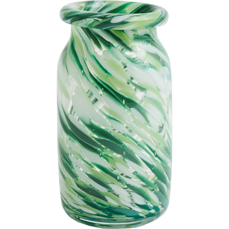 Se HAY Splash Vase Small, Green Swirl ✔ Kæmpe udvalg i HAY ✔ Hurtig levering: 1 - 2 Hverdage samt billig fragt - Varenummer: KTO-AB502-A601-AO56 og barcode / Ean: &