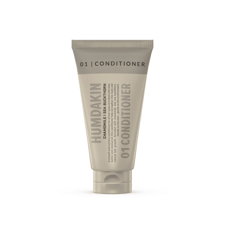 Se Humdakin 01 Conditioner (30ml) på tilbud! Billigt udsalg på rejsestørrelse med kamille og havtorn. Køb online nu - hurtig levering!