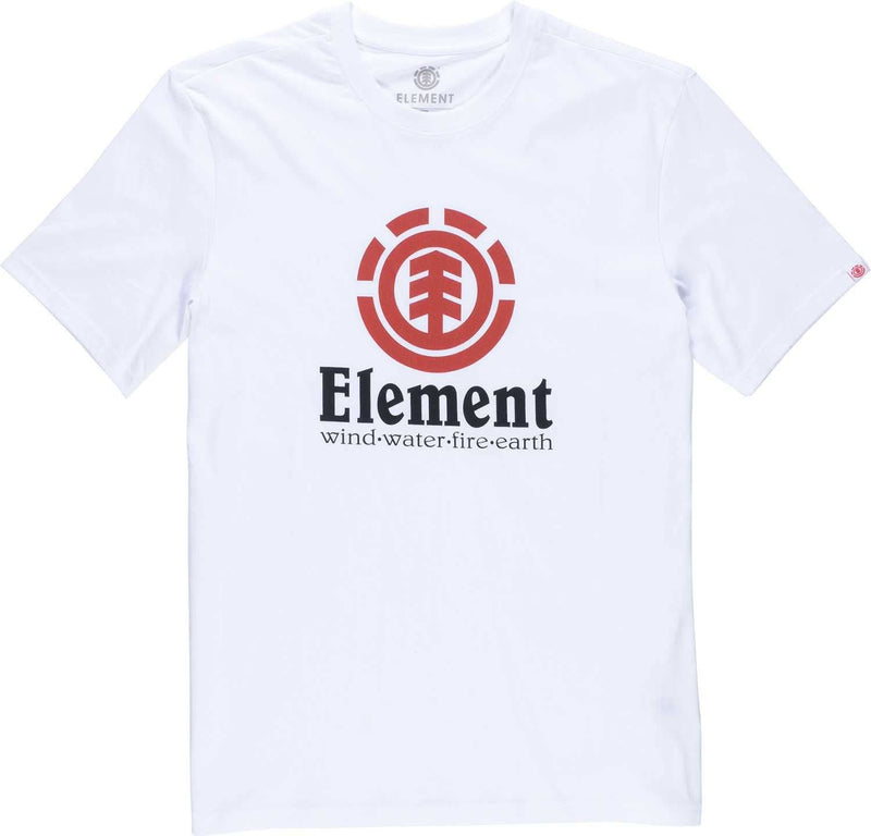 Se Element Vertical Optic Kortærmet T-Shirt Børn Hvid S: 8-10 år ✔ Kæmpe udvalg i  Element ✔ Hurtig levering: 1 - 2 Hverdage samt billig fragt - Varenummer: JUCO-n2ssc8-elp9-10 og barcode / Ean: &