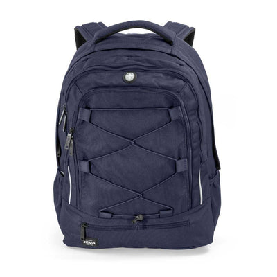 Se Jeva Survivor Skoletaske Indigo One size ✔ Kæmpe udvalg i  Jeva ✔ Hurtig levering: 1 - 2 Hverdage samt billig fragt - Varenummer: JUCO-323-27 og barcode / Ean: '5705503323278 på lager - Udsalg på Skoletaske Spar op til 54% - Over 1112 kendte brands på udsalg