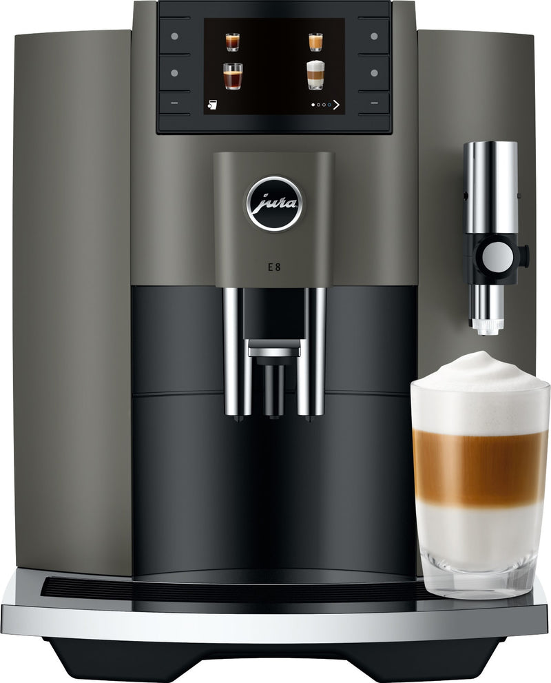 Jura E8 kaffemaskine 15583 (mørk inox)