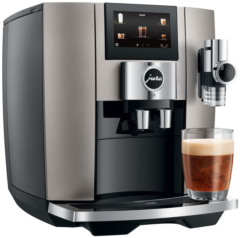 Jura J8 kaffemaskine 15481 (Midnatssølv)