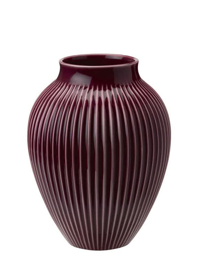 Se Knabstrup - vase H 20 cm ripple berry ❤ Kæmpe udvalg i Knabstrup ❤ Hurtig levering: 1 - 2 Hverdage samt billig fragt - Varenummer: RKTK-KN1235-2 og barcode / Ean: '5713959020146 på lager - Udsalg på Spar op til 62% - Over 1124 kendte brands på udsalg