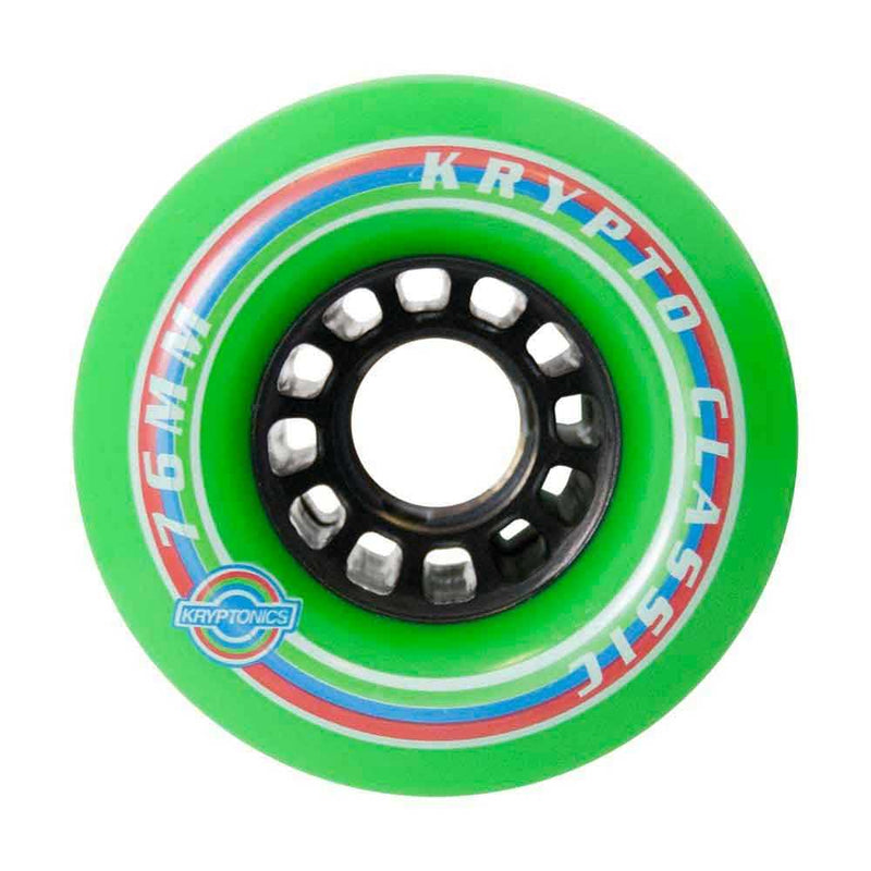 Se Kryptonics Classic 76 mm Rulleskøjte og Longboardhjul Green 76mm ✔ Kæmpe udvalg i  Kryptonics ✔ Hurtig levering: 1 - 2 Hverdage samt billig fragt - Varenummer: JUCO-KRY_KSH1763J501T og barcode / Ean:  på lager - Udsalg på Tilbehør til rulleskøjter Spar op til 59% - Over 1150 kendte brands på udsalg