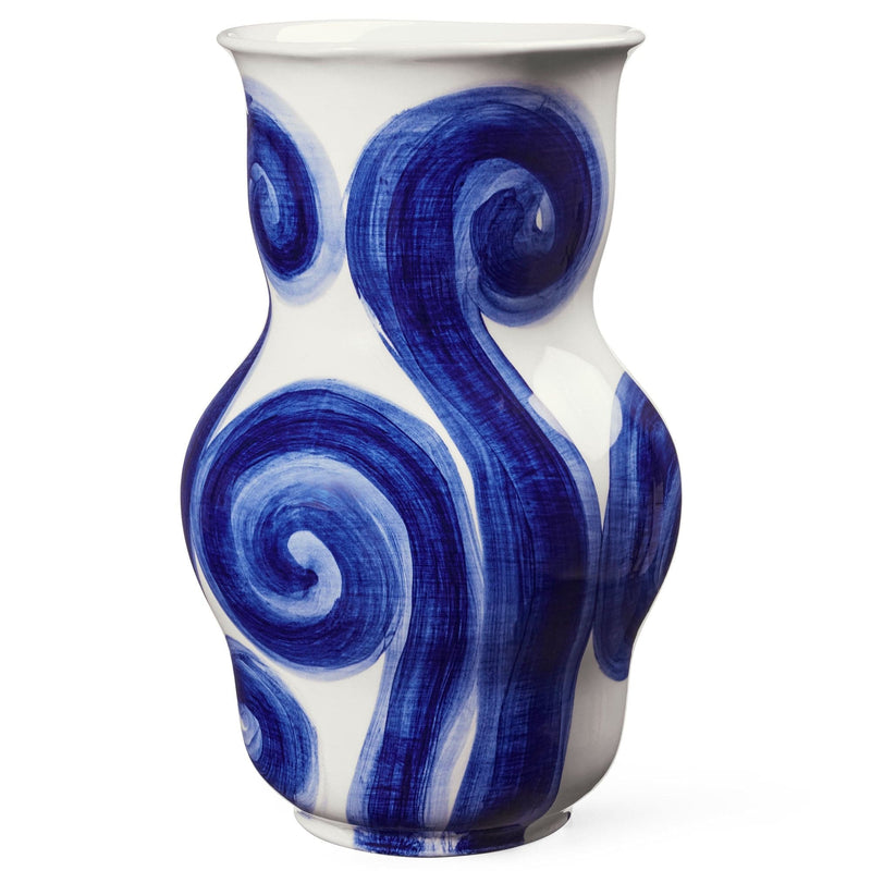 Se Kähler Tulle vase 22,5 cm, blå ✔ Kæmpe udvalg i Kähler ✔ Hurtig levering: 1 - 2 Hverdage samt billig fragt - Varenummer: KTO-695015 og barcode / Ean: &