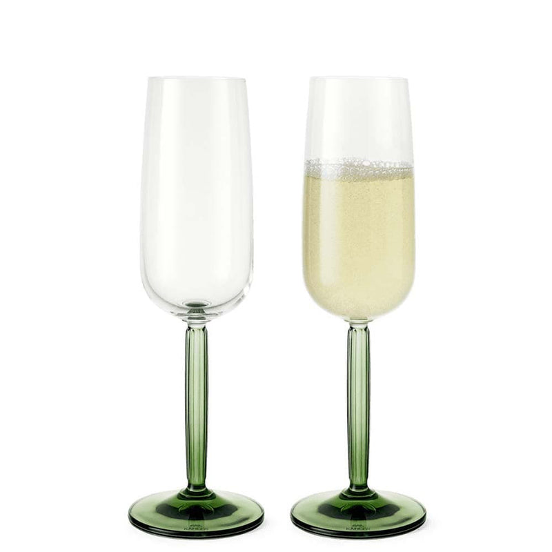 Se Kähler - Hammershøi Champagneglas 24 cl grøn 2 stk ✔ Kæmpe udvalg i Kähler ✔ Hurtig levering: 1 - 2 Hverdage samt billig fragt - Varenummer: RKTK-K693071 og barcode / Ean: &