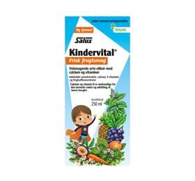 Se Salus KinderVital 250 ml. DATOVARE 09/2024 ❤ Kæmpe udvalg i KopK ❤ Hurtig levering: 1 - 2 Hverdage samt billig fragt - Varenummer: HG-9633-1 og barcode / Ean: &