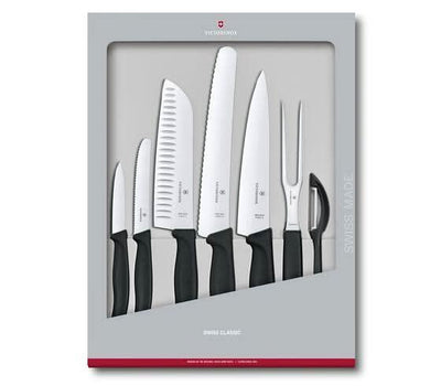 Se Victorinox Knivsæt Victorinox Swiss Classic, 7 stk ✔ Kæmpe udvalg i  Victorinox ✔ Hurtig levering: 1 - 2 Hverdage samt billig fragt - Varenummer: KKKSH-6931775750296_40626612732056 og barcode / Ean: '7611160087898 på lager - Udsalg på Køkkenkniv Spar op til 57% - Over 1334 design brands på udsalg