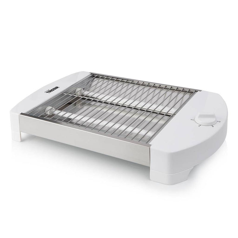 Brødrister med Timer - 400W - 5 Indstillinger - Hvid