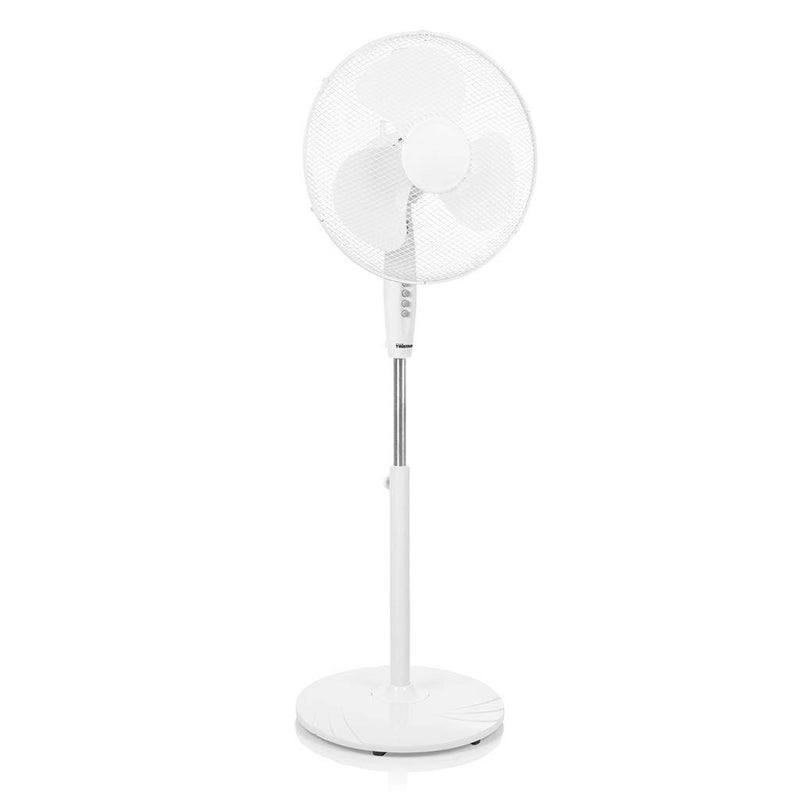 Fritstående Gulvventilator Ø40 cm - 45W - 3 Indstillinger - Hvid