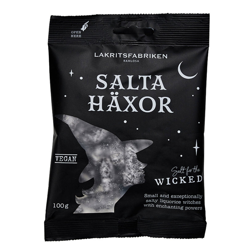 Se Lakritsfabriken Salta häxor 100 g ❤ Kæmpe udvalg i Lakritsfabriken ❤ Hurtig levering: 1 - 2 Hverdage samt billig fragt - Varenummer: KTO-LPSALTAHAXOR og barcode / Ean: &