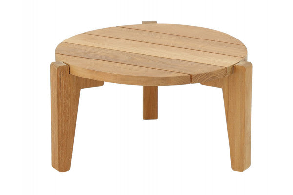 Las Vegas Teak Sofabord - Ø:64 cm