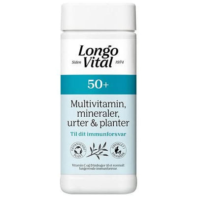 Se Orkla Longo Vital 50+ 180 tab. ❤ Kæmpe udvalg i KopK ❤ Hurtig levering: 1 - 2 Hverdage samt billig fragt - Varenummer: HG-51597 og barcode / Ean: '5702071502029 på lager - Udsalg på Sundhed > Immunforsvar > Øjne Spar op til 58% - Over 1334 design mærker på udsalg