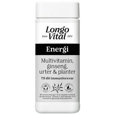 Se Longo Vital Energi 180 tabletter ❤ Kæmpe udvalg i KopK ❤ Hurtig levering: 1 - 2 Hverdage samt billig fragt - Varenummer: HG-51602 og barcode / Ean: '5702071502012 på lager - Udsalg på Orkla Care A/S > > Spar op til 66% - Over 1334 design mærker på udsalg