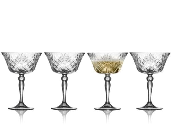 Se Lyngby Glas - Krystal Melodia Champagneskål 26 cl 4 stk. ✔ Kæmpe udvalg i Lyngby Glas ✔ Hurtig levering: 1 - 2 Hverdage samt billig fragt - Varenummer: RKTK-LG33655 og barcode / Ean: &