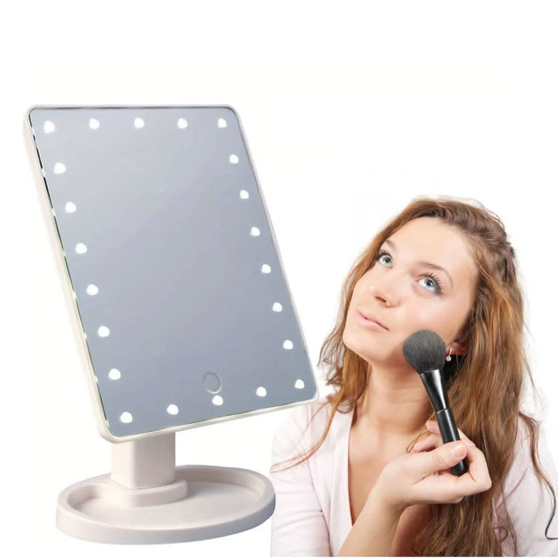 Se Make-Up Spejl m/LED lys og Touch Screen (flere farver) ✔ Kæmpe udvalg i  Satana ✔ Hurtig levering: 1 - 2 Hverdage samt billig fragt - Varenummer: STAA-1054232 og barcode / Ean:  på lager - Udsalg på Hånd & Fodpleje > Hårfjerning & Styling > Kropspleje > PERSONLIG PLEJE Spar op til 57% - Over 1354 design brands på udsalg