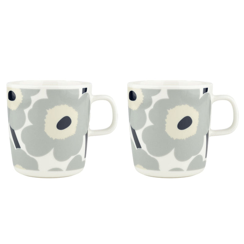 Se Marimekko Unikko krus 4 dl, hvid/grå/sand/blå, 2 stk. ❤ Kæmpe udvalg i Marimekko ❤ Hurtig levering: 1 - 2 Hverdage samt billig fragt - Varenummer: KTO-073690-195 og barcode / Ean: &