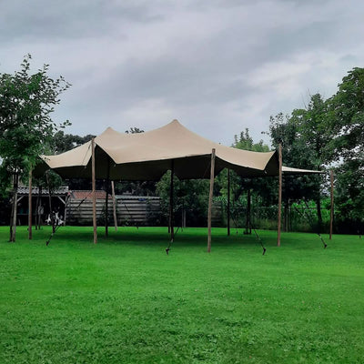 Se Stretch Tent - 6x6m dug - Komplet - Taupe ✔ Kæmpe udvalg i  Zederkof ✔ Hurtig levering: 1 - 2 Hverdage samt billig fragt - Varenummer: ZDK-85929 og barcode / Ean:  på lager - Udsalg på Telte > Stretchtent > Stretchtent Komplet Spar op til 53% - Over 1312 kendte brands på udsalg