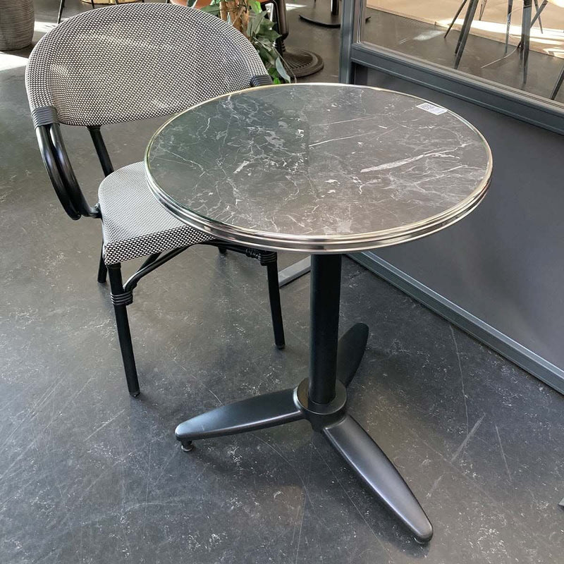 Se WERZALIT - Marmor Marquina bordplade rustfri stålring rund - ø70cm ✔ Kæmpe udvalg i  Zederkof ✔ Hurtig levering: 1 - 2 Hverdage samt billig fragt - Varenummer: ZDK-81878 og barcode / Ean:  på lager - Udsalg på Indendørs > BORD > Restaurantbord > Runde bordplader Spar op til 67% - Over 1354 kendte mærker på udsalg