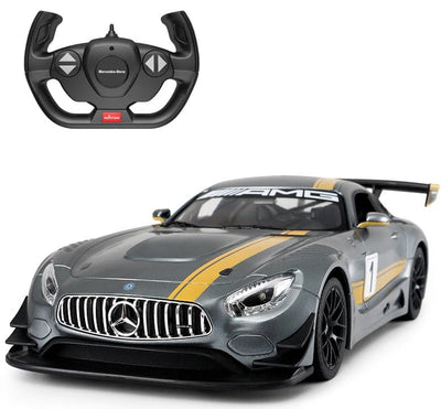 Se Mercedes-AMG GT3 Fjernstyret Bil 1:14 ✔ Kæmpe udvalg i Rastar ✔ Meget billig fragt og hurtig levering: 1 - 2 hverdage - Varenummer: MMA-14895 og barcode / Ean: '6930751309951 på lager - Udsalg på Fjernstyret Biler, Større Spar op til 51% - Over 1354 kendte mærker på udsalg