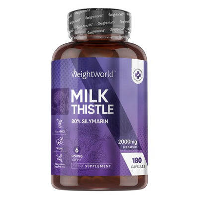 Se Milk Thistle - Detox og Udrensning » Kæmpe udvalg i WeightWorld » Hurtig levering: 1 - 2 Hverdage samt billig fragt - Varenummer: WWDK-49898 og barcode / Ean: 5056128127421 på lager - Udsalg på Detox og Udrensning Spar op til 55% - Over 1312 kendte brands på udsalg