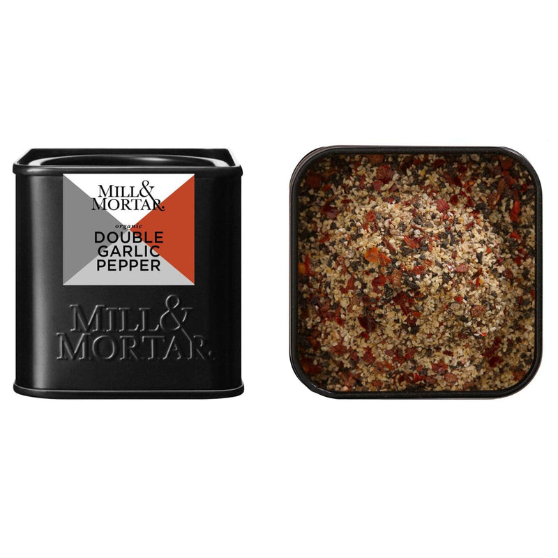 Se Mill & Mortar Double Garlic Pepper 50 g ✔ Kæmpe udvalg i Mill & Mortar ✔ Hurtig levering: 1 - 2 Hverdage samt billig fragt - Varenummer: KTO-MM13131 og barcode / Ean: &