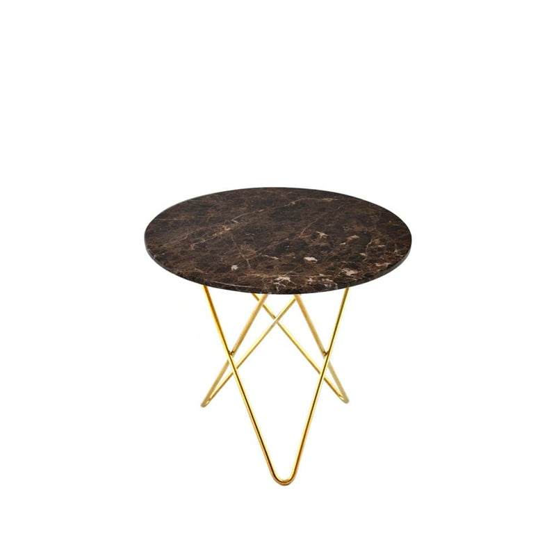 Se OX Denmarq Mini O Table sofabord brun, understel i messing ❤ Kæmpe udvalg i OX Denmarq ❤ Hurtig levering: 1 - 2 Hverdage samt billig fragt - Varenummer: NDN-527339-01 og barcode / Ean: &