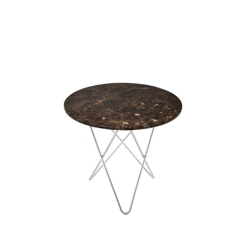 Se OX Denmarq Mini O Table sofabord marmor brun, rustfrit understel ❤ Kæmpe udvalg i OX Denmarq ❤ Hurtig levering: 1 - 2 Hverdage samt billig fragt - Varenummer: NDN-527379-01 og barcode / Ean: &